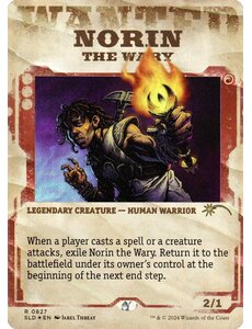 Magic: The Gathering Norin the Wary (827) Lightly Played Foil