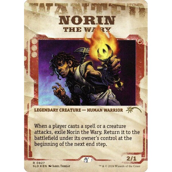 Magic: The Gathering Norin the Wary (827) Lightly Played Foil
