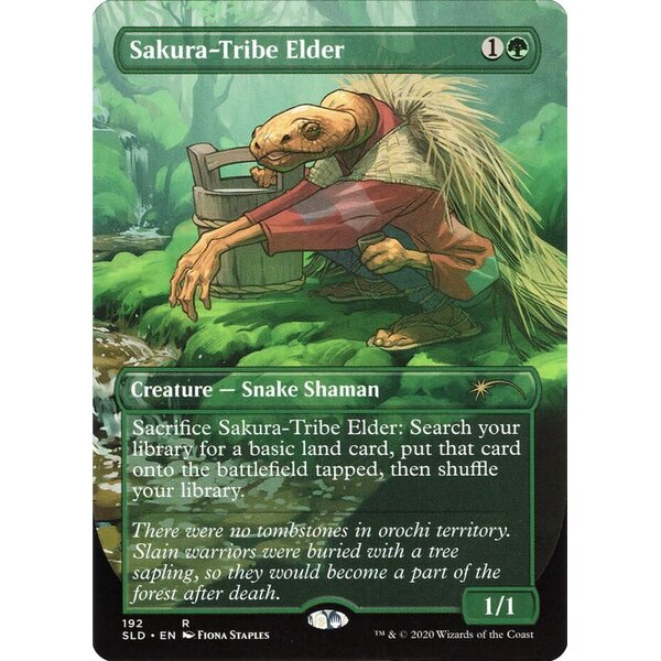 Magic: The Gathering Sakura-Tribe Elder (192) Lightly Played Foil