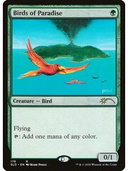 Magic: The Gathering Birds of Paradise (176) Lightly Played Foil