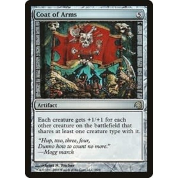 Magic: The Gathering Coat of Arms (029) Lightly Played Foil