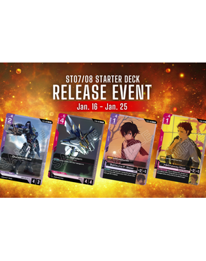 Bandai 1/18/26 Lake Forest Gundam ST07/08 Release Event Sunday 12 PM