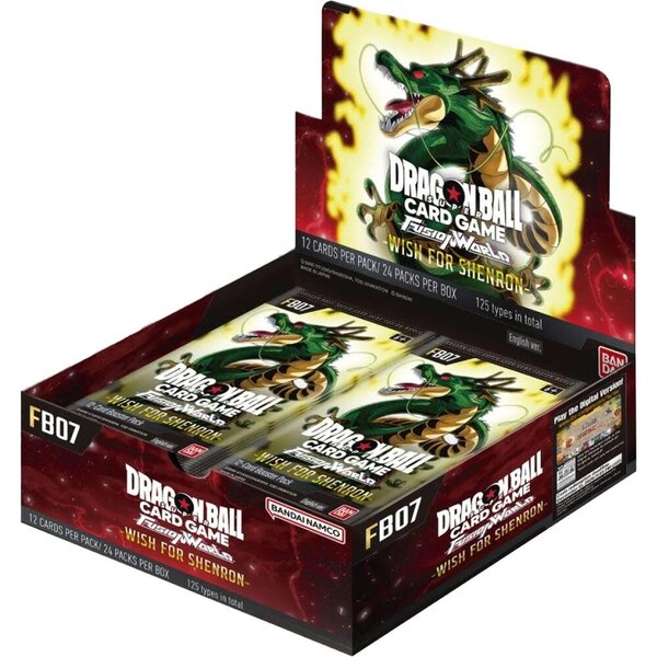 Bandai Wish For Shenron Booster Box - Fusion World FB07