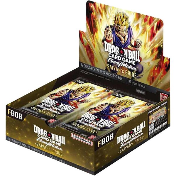 Bandai Saiyan's Pride Booster Box - Fusion World FB08