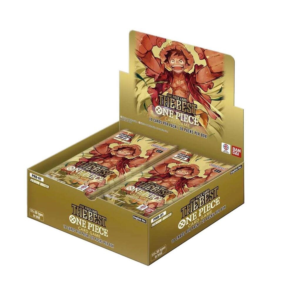 Bandai Premium Booster The Best - One Piece Booster Box PRB-01 Bandai Premium Booster The Best - One Piece Booster Box PRB-01