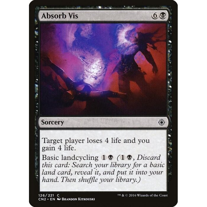 Magic: The Gathering Absorb Vis (126) Moderately Played