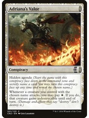 Magic: The Gathering Adriana's Valor (001) Lightly Played