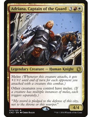 Magic: The Gathering Adriana, Captain of the Guard (073) Lightly Played