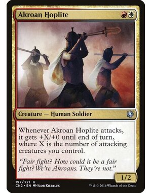 Magic: The Gathering Akroan Hoplite (197) Lightly Played
