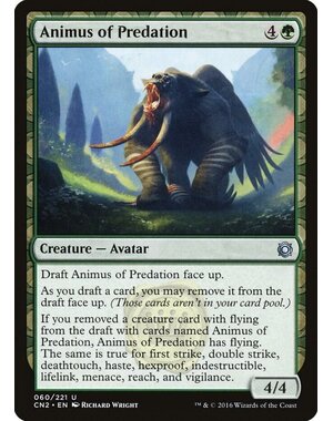 Magic: The Gathering Animus of Predation (060) Lightly Played
