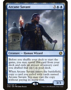 Magic: The Gathering Arcane Savant (027) Lightly Played
