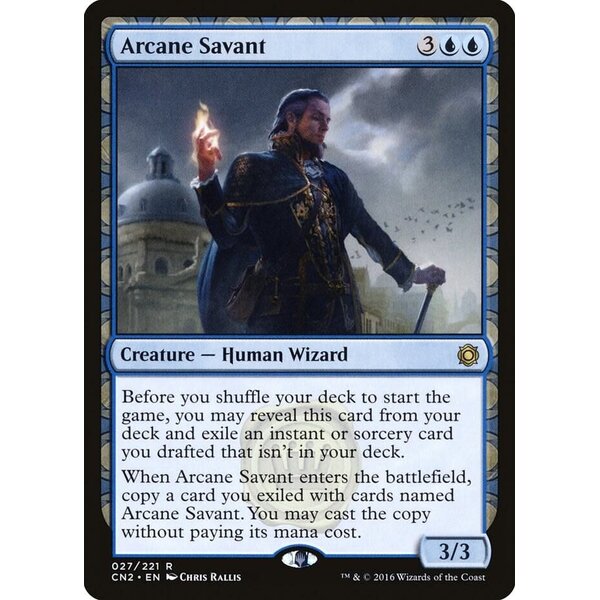 Magic: The Gathering Arcane Savant (027) Lightly Played