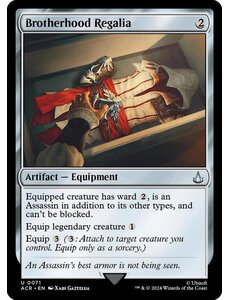 Magic: The Gathering Brotherhood Regalia (071) Lightly Played