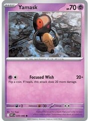 Pokemon Yamask (Master Ball Pattern) (039) Lightly Played