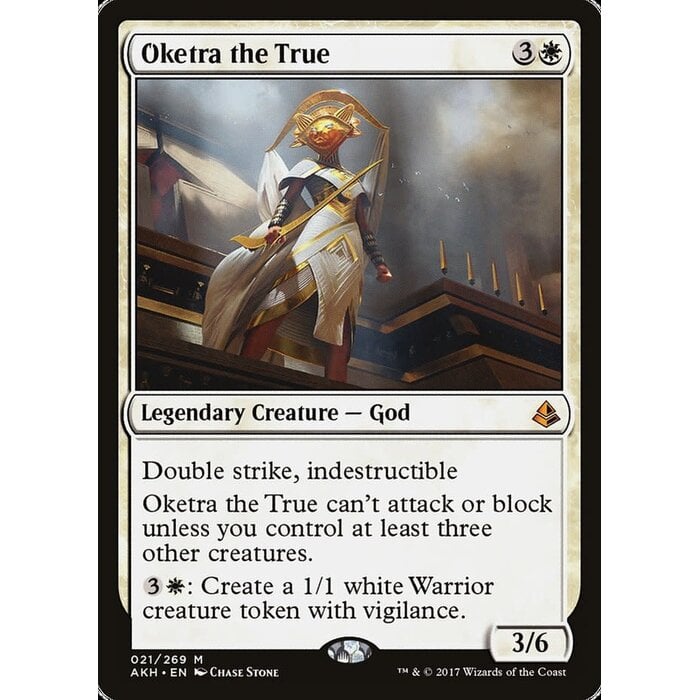 Magic: The Gathering Oketra the True (021) Lightly Played