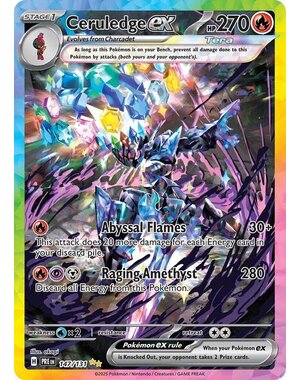 Pokemon Ceruledge ex (147) Near Mint Holofoil