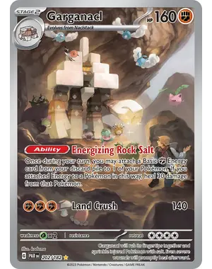Pokemon Garganacl (202) Lightly Played