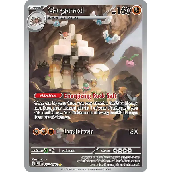 Pokemon Garganacl (202) Lightly Played