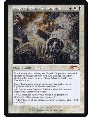 Magic: The Gathering Elspeth, Sun's Champion (2013) Lightly Played