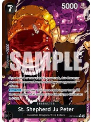 Bandai St. Shepherd Ju Peter (Alternate Art) (OP13-084) Lightly Played Foil