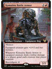 Magic: The Gathering Komainu Battle Armor (Extended Art) (060) Lightly Played