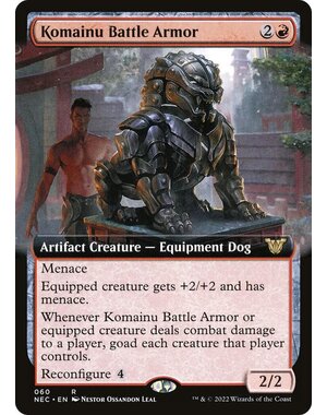 Magic: The Gathering Komainu Battle Armor (Extended Art) (060) Lightly Played