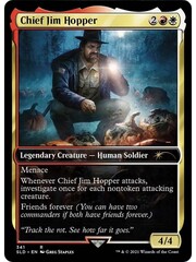 Magic: The Gathering Chief Jim Hopper (341) Lightly Played Foil
