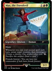 Magic: The Gathering Max, the Daredevil (345) Lightly Played Foil