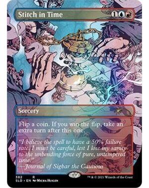 Magic: The Gathering Stitch in Time (382) Lightly Played Foil