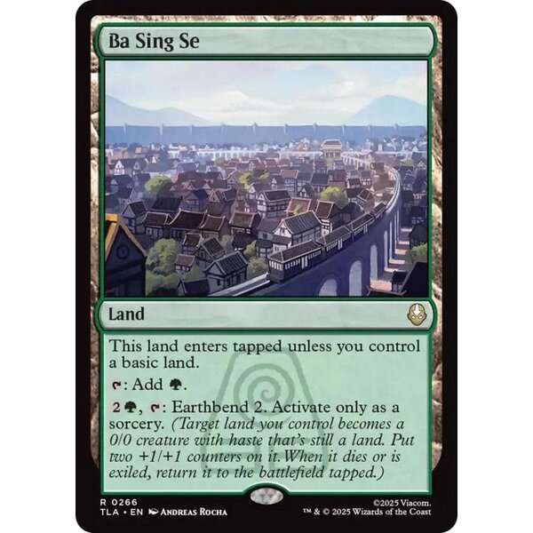 Magic: The Gathering Ba Sing Se (266) Lightly Played