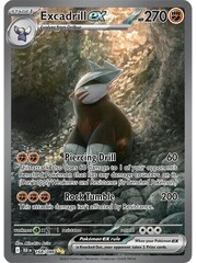 Pokemon Excadrill ex (168) Lightly Played Holofoil