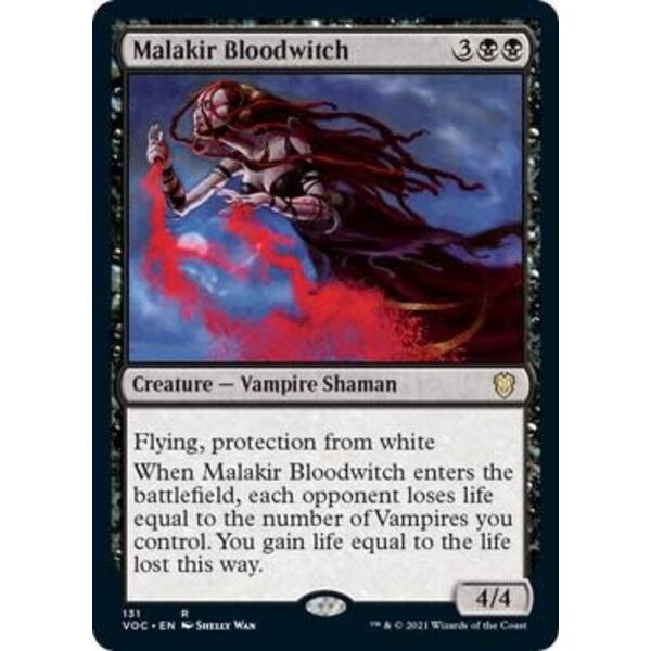 Magic: The Gathering Malakir Bloodwitch (131) Lightly Played