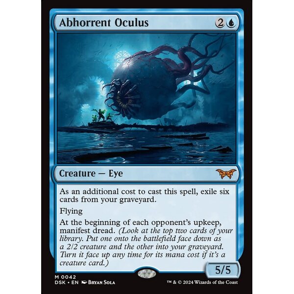 Magic: The Gathering Abhorrent Oculus (042) Lightly Played