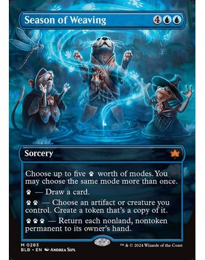 Magic: The Gathering Season of Weaving (Borderless) (283) Lightly Played