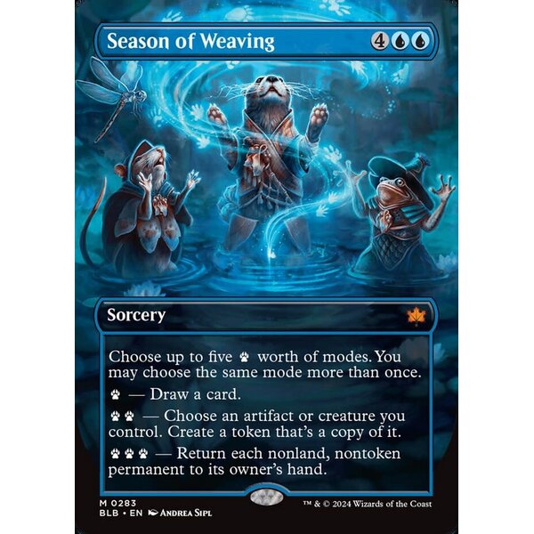 Magic: The Gathering Season of Weaving (Borderless) (283) Lightly Played