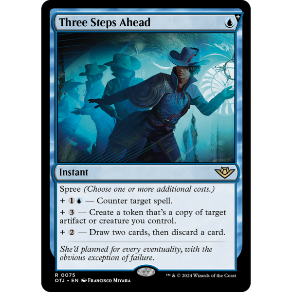 Magic: The Gathering Three Steps Ahead (075) Lightly Played