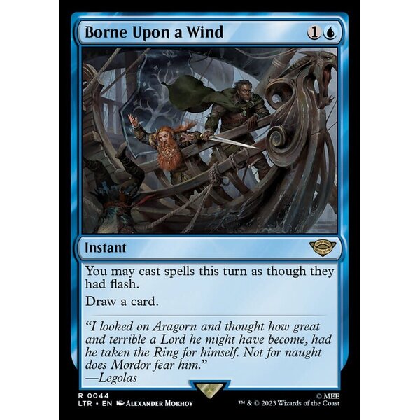 Magic: The Gathering Borne Upon a Wind (044) Lightly Played