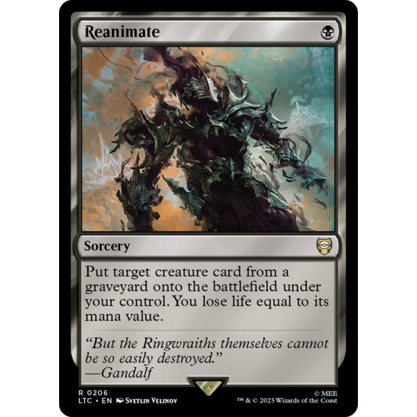 Magic: The Gathering Reanimate (206) Lightly Played