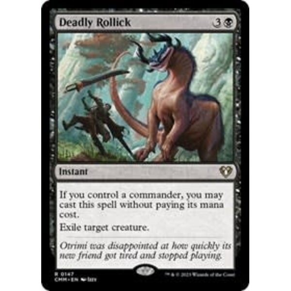 Magic: The Gathering Deadly Rollick (147) Lightly Played