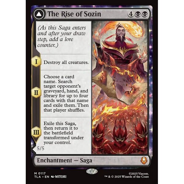 Magic: The Gathering The Rise of Sozin (117) Lightly Played