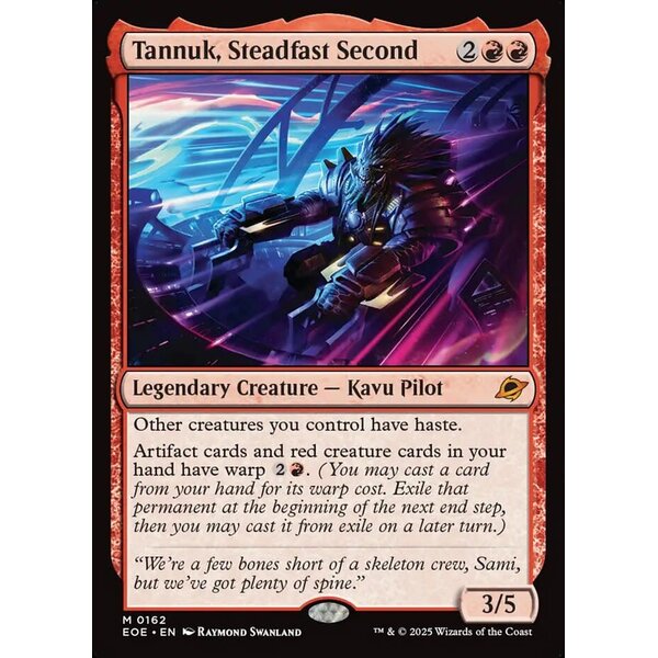 Magic: The Gathering Tannuk, Steadfast Second (162) Lightly Played