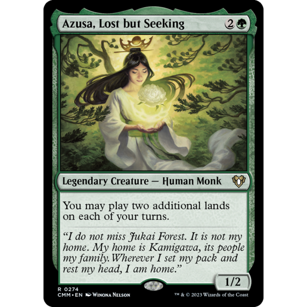 Magic: The Gathering Azusa, Lost but Seeking (274) Lightly Played