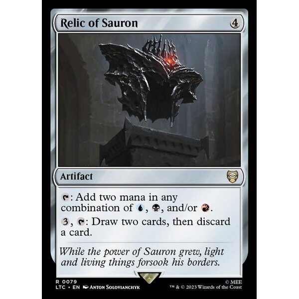 Magic: The Gathering Relic of Sauron (079) Lightly Played