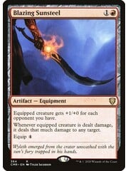 Magic: The Gathering Blazing Sunsteel (364) Lightly Played