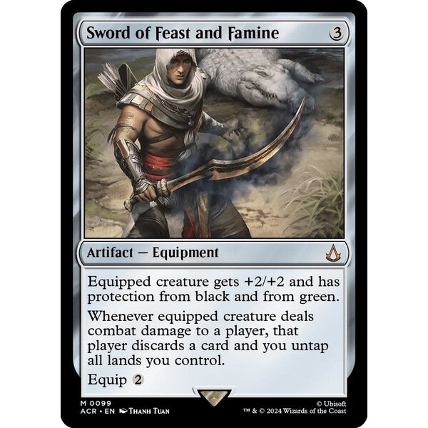 Magic: The Gathering Sword of Feast and Famine (099) Lightly Played