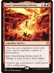 Magic: The Gathering Jaya's Immolating Inferno (415) Lightly Played
