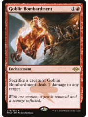 Magic: The Gathering Goblin Bombardment (279) Lightly Played