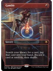 Magic: The Gathering Gamble (Borderless) (024) Near Mint Foil