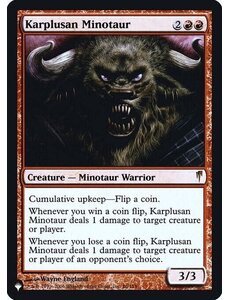 Magic: The Gathering Karplusan Minotaur (086) Lightly Played Foil