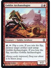 Magic: The Gathering Goblin Archaeologist (063) Lightly Played Foil